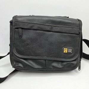 Case Logic Black Camera Bag Shoulder Strap Padded Organizer DSLR Film
